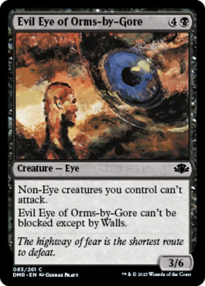 Evil Eye of Orms-by-Gore [Dominaria Remastered] - MTG Single