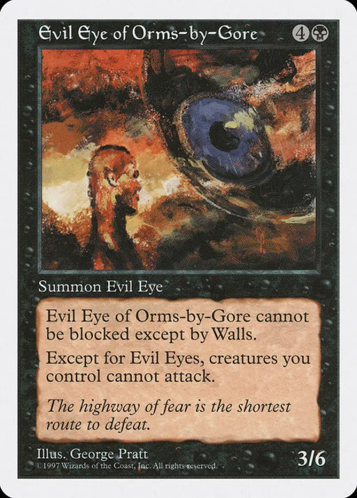 Evil Eye of Orms-by-Gore [Fifth Edition] - MTG Single