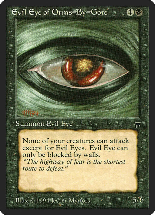 Evil Eye of Orms-by-Gore [Legends] - MTG Single