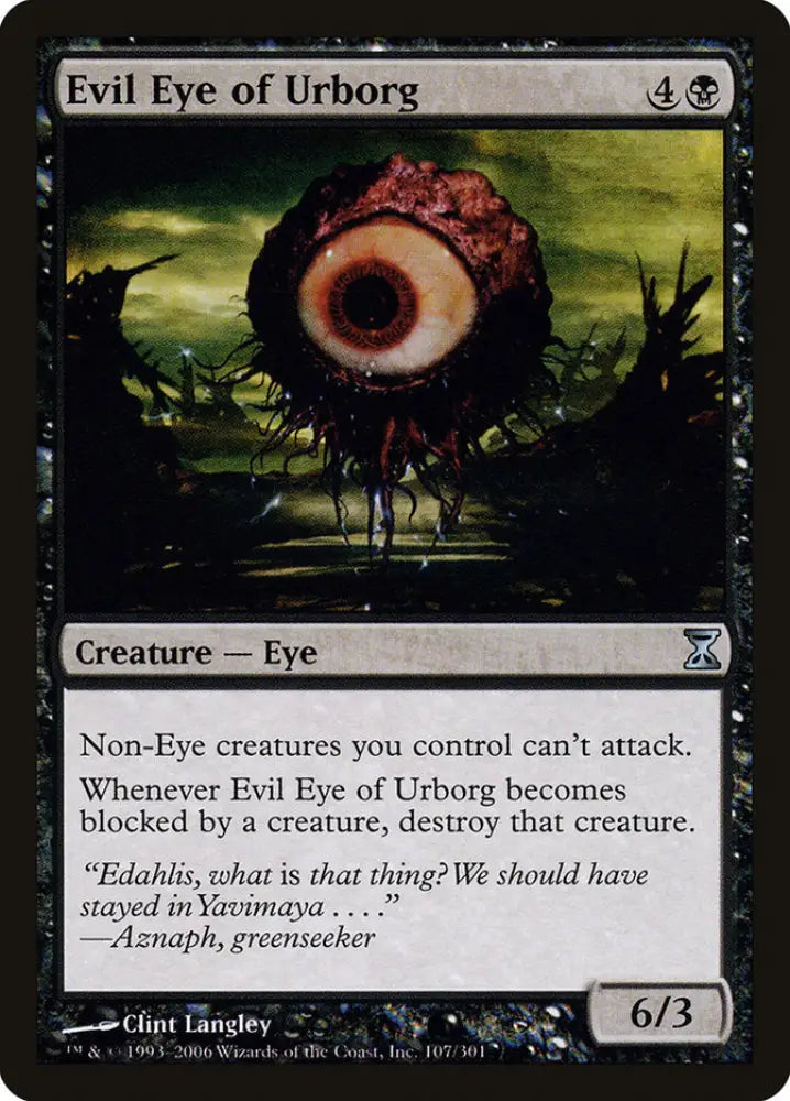 Evil Eye of Urborg [Time Spiral] - MTG Single