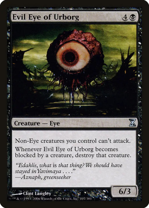 Evil Eye of Urborg [Time Spiral] - MTG Single