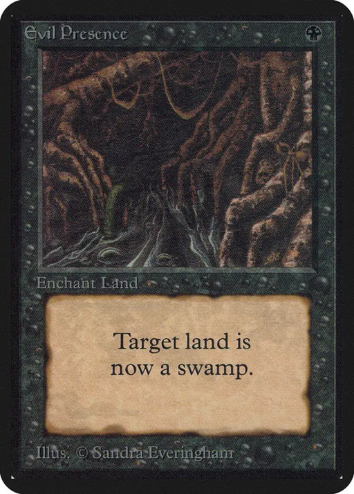 Evil Presence [Alpha Edition] - MTG Single