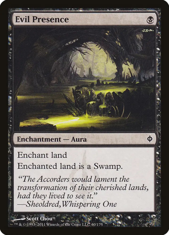 Evil Presence [New Phyrexia] - MTG Single