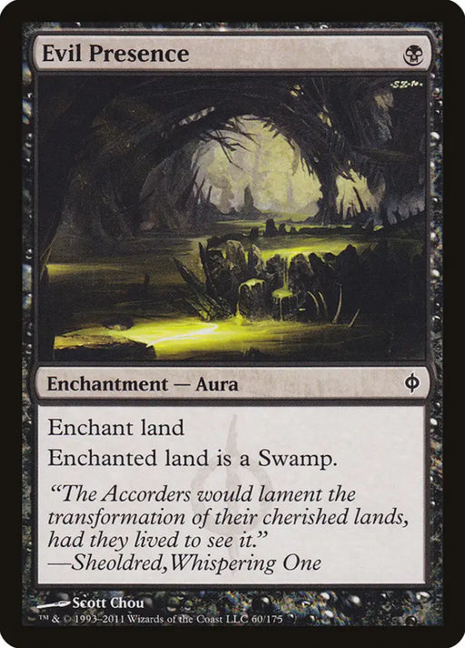 Evil Presence [New Phyrexia] - MTG Single