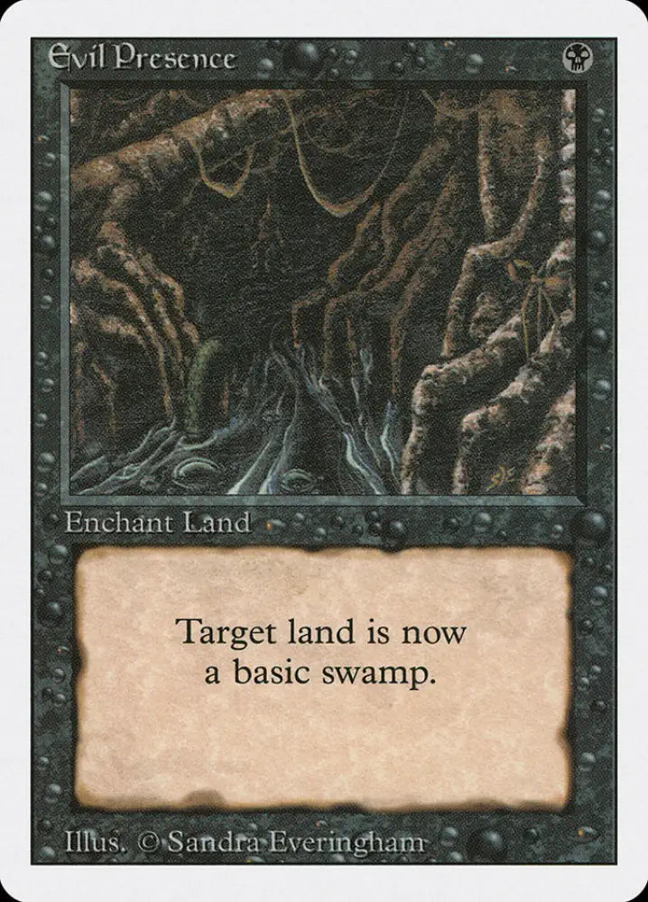 Evil Presence [Revised Edition] - MTG Single