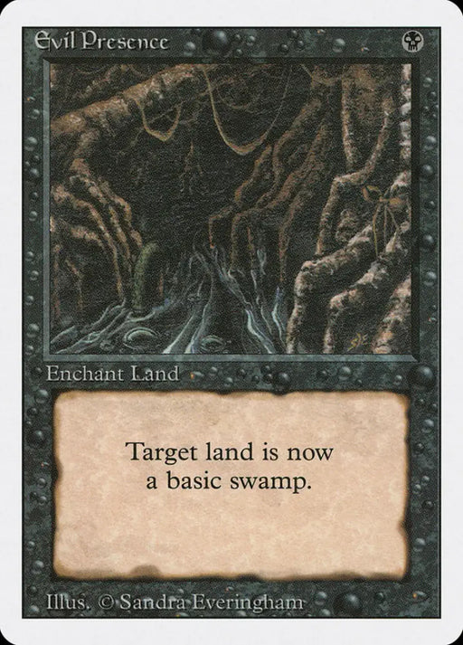 Evil Presence [Revised Edition] - MTG Single