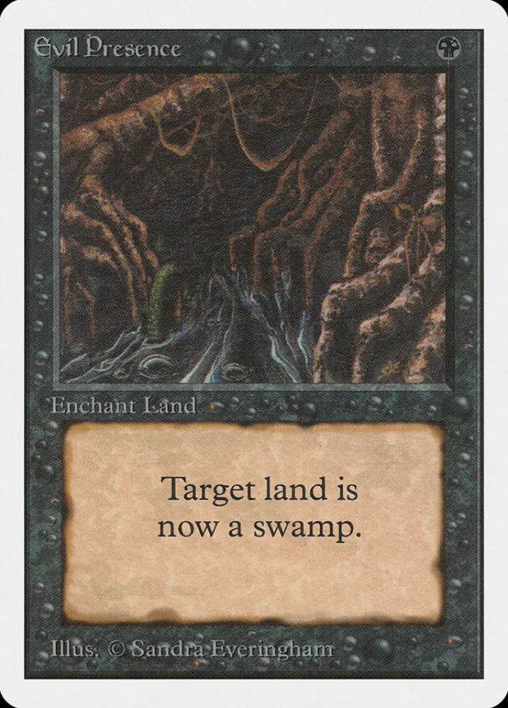 Evil Presence [Unlimited Edition] - MTG Single