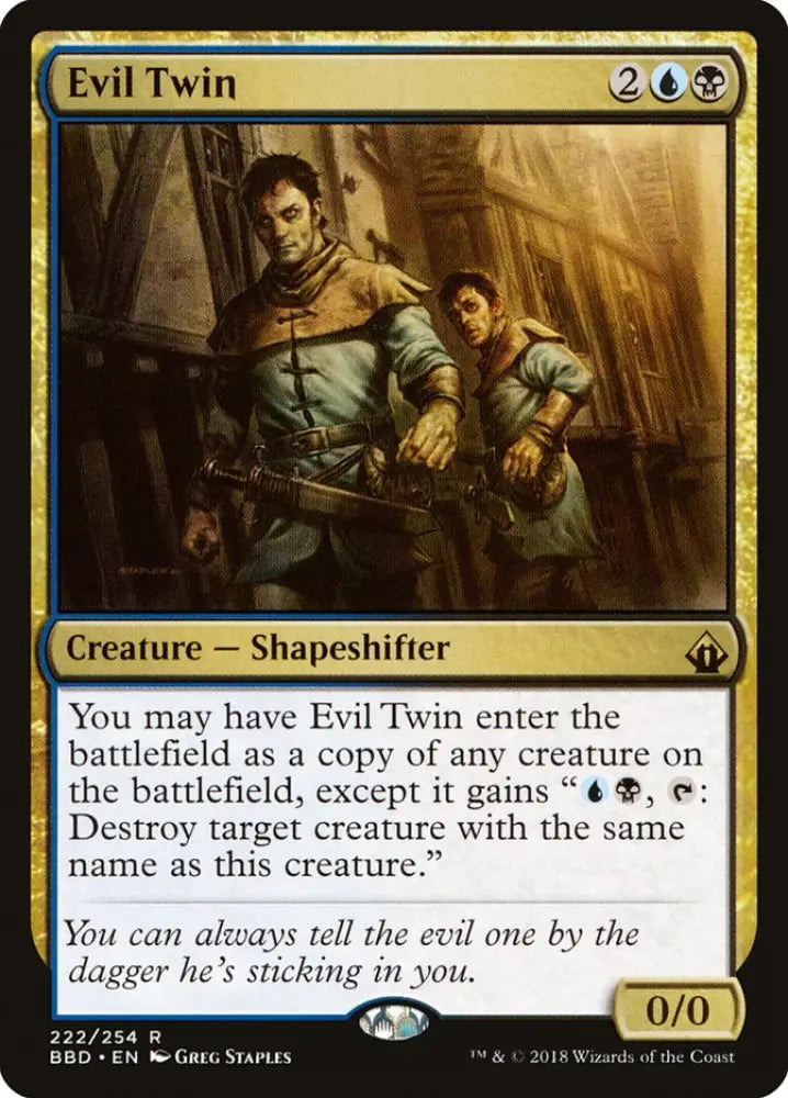 Evil Twin [Battlebond] - MTG Single