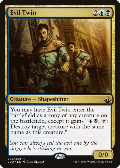 Evil Twin [Battlebond] - MTG Single