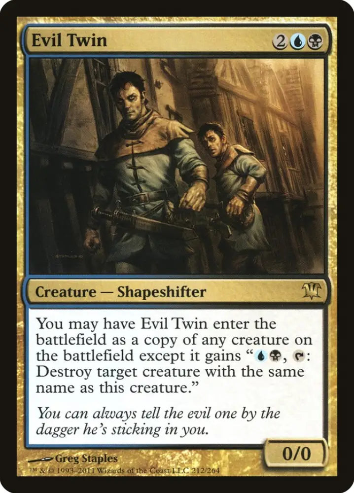 Evil Twin [Innistrad] - MTG Single
