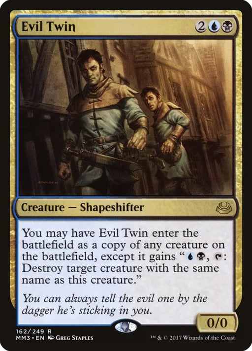 Evil Twin [Modern Masters 2017] - MTG Single