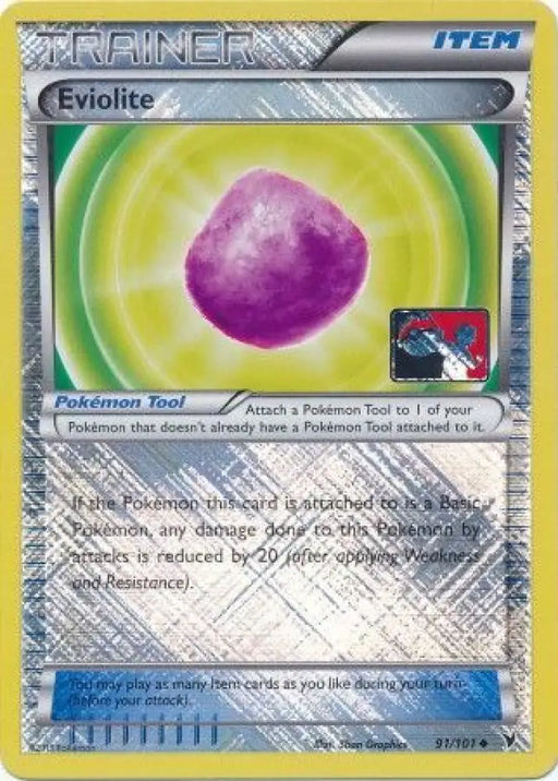 Eviolite (91/101) (Championship Promo) [Black & White: Noble Victories] - Pokemon Single