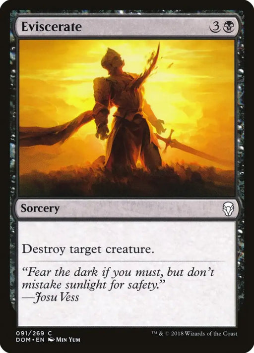 Eviscerate [Dominaria] - MTG Single