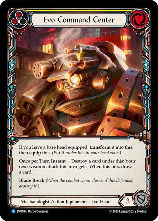 Evo Command Center [Bright Lights] - Flesh And Blood Single