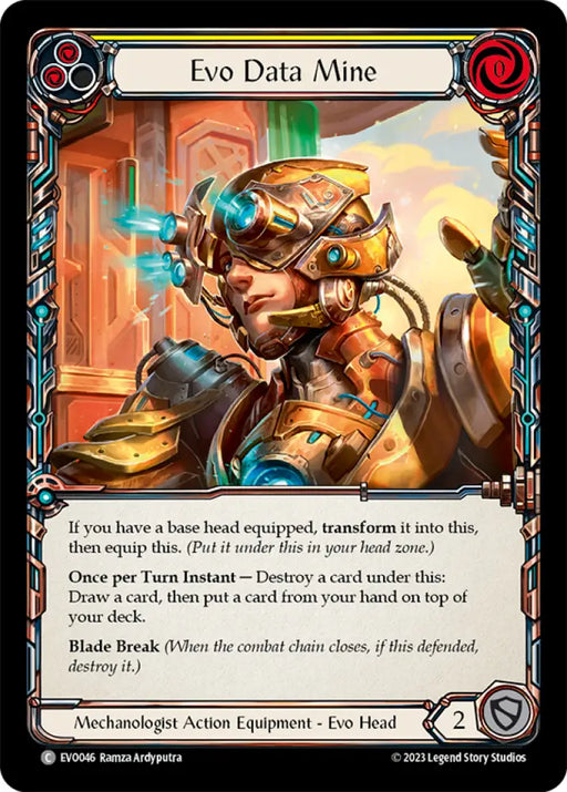 Evo Data Mine [Bright Lights] - Flesh And Blood Single