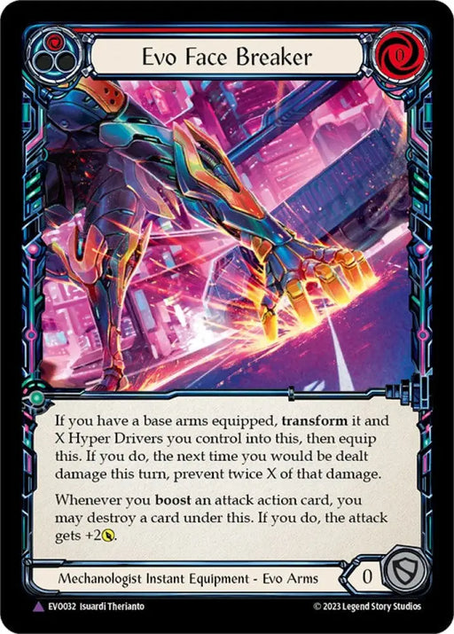 Evo Face Breaker (Marvel) [Bright Lights] Cold Foil - Flesh And Blood Single