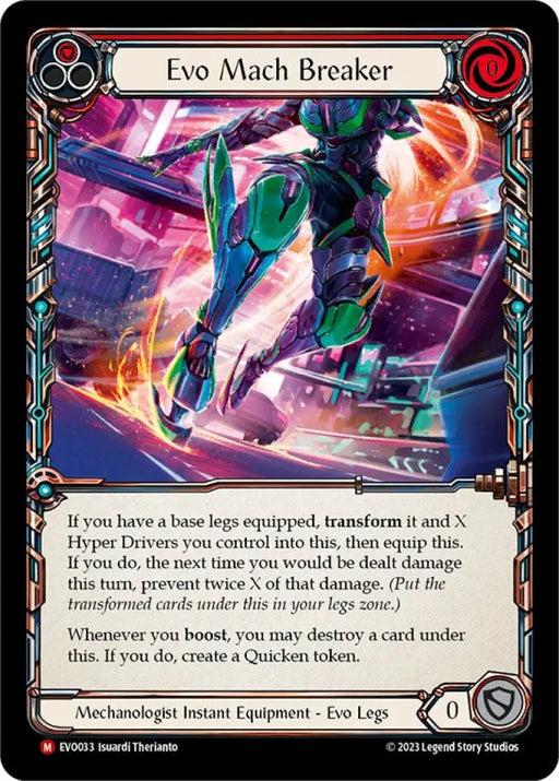 Evo Mach Breaker [Bright Lights] - Flesh And Blood Single