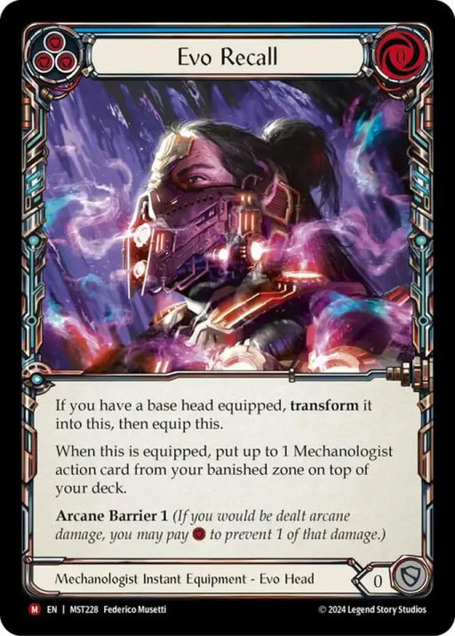 Evo Recall [Part the Mistveil] Cold Foil - Flesh And Blood Single