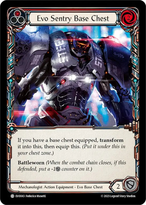 Evo Sentry Base Chest [Bright Lights] - Flesh And Blood Single