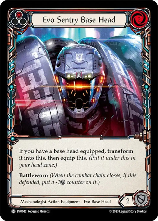 Evo Sentry Base Head [Bright Lights] - Flesh And Blood Single