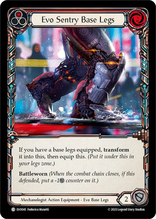 Evo Sentry Base Legs [Bright Lights] - Flesh And Blood Single