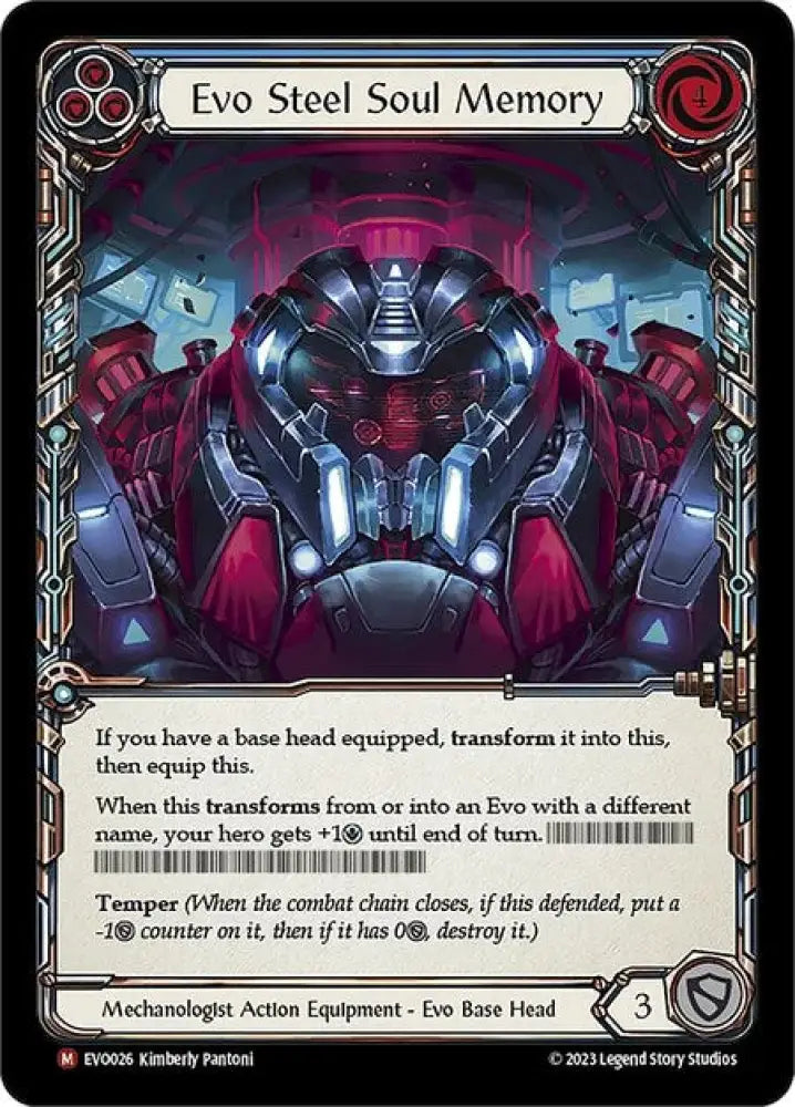 Evo Steel Soul Memory [Bright Lights] - Flesh And Blood Single