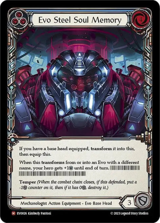 Evo Steel Soul Memory [Bright Lights] - Flesh And Blood Single