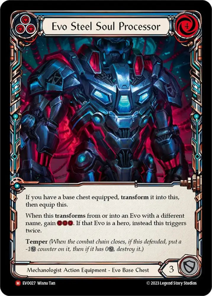 Evo Steel Soul Processor [Bright Lights] - Flesh And Blood Single