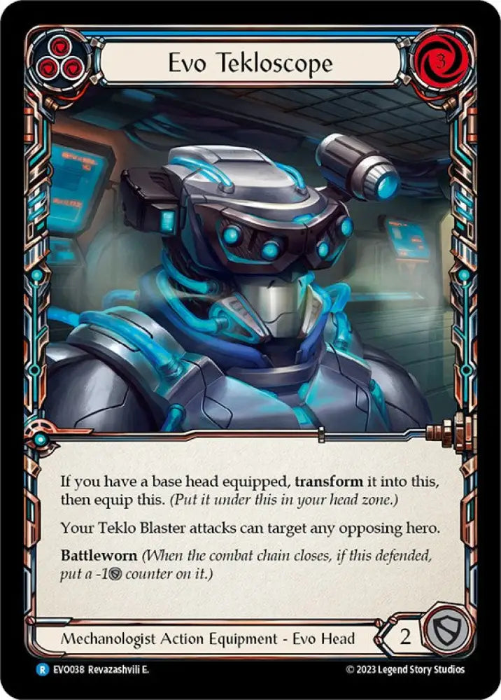 Evo Tekloscope [Bright Lights] Cold Foil - Flesh And Blood Single