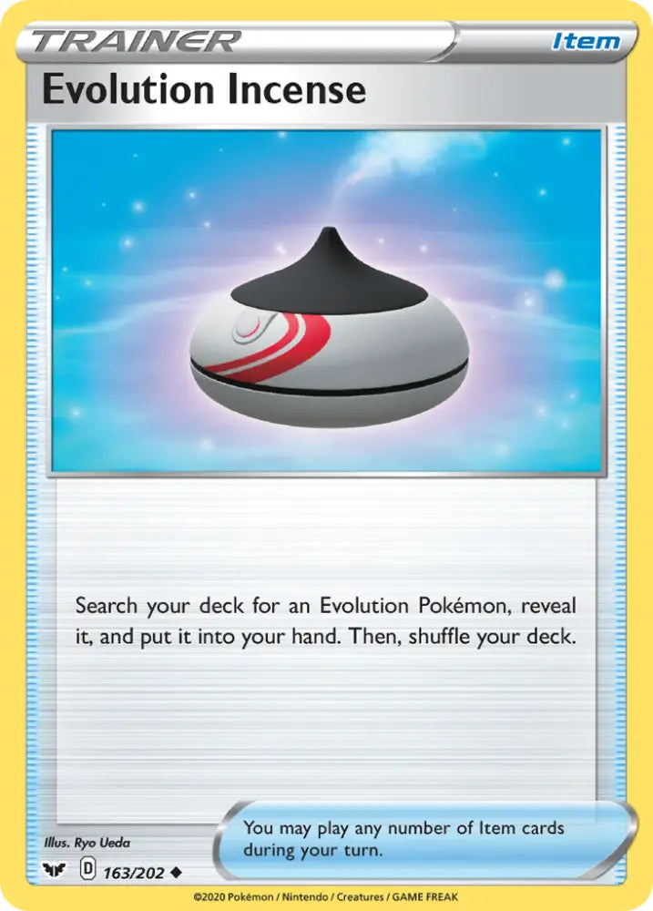Evolution Incense (163/202) [Sword & Shield: Base Set] - Pokemon Single