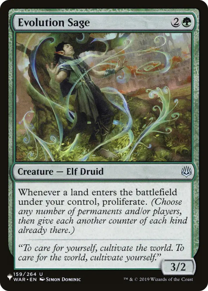Evolution Sage [The List] - MTG Single