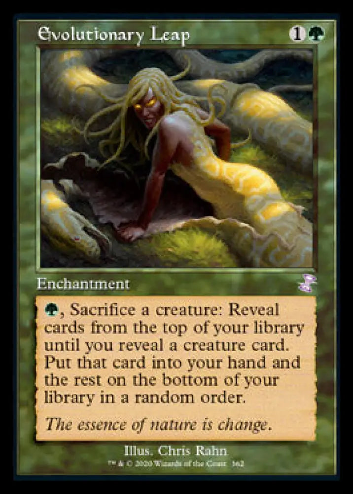 Evolutionary Leap (Timeshifted) [Time Spiral Remastered] - MTG Single