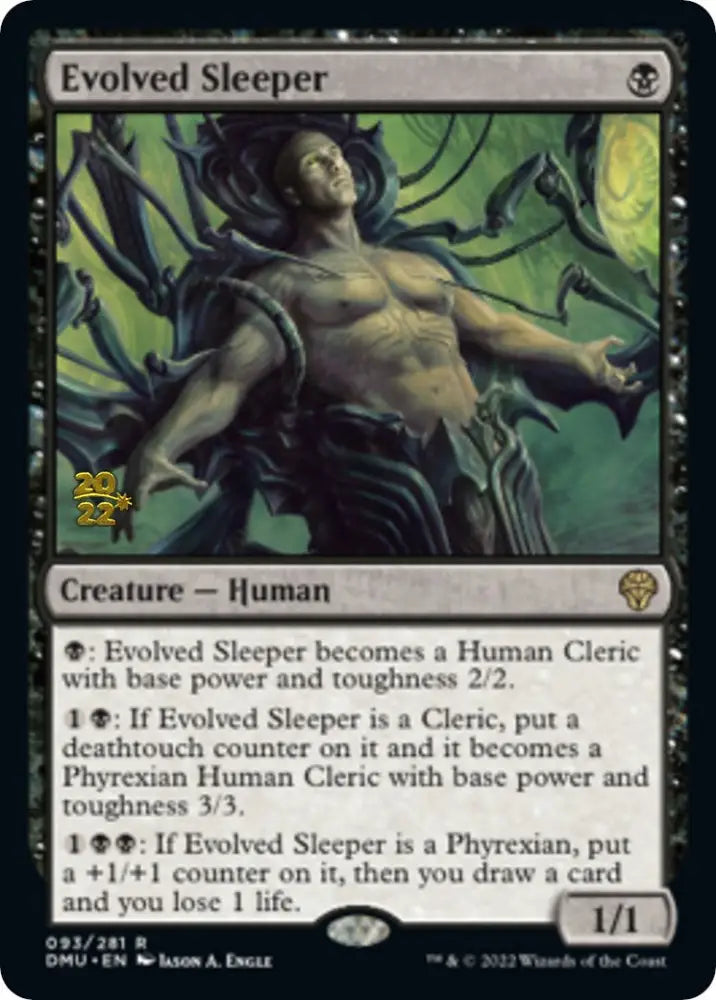 Evolved Sleeper [Dominaria United Prerelease Promos] - MTG Single