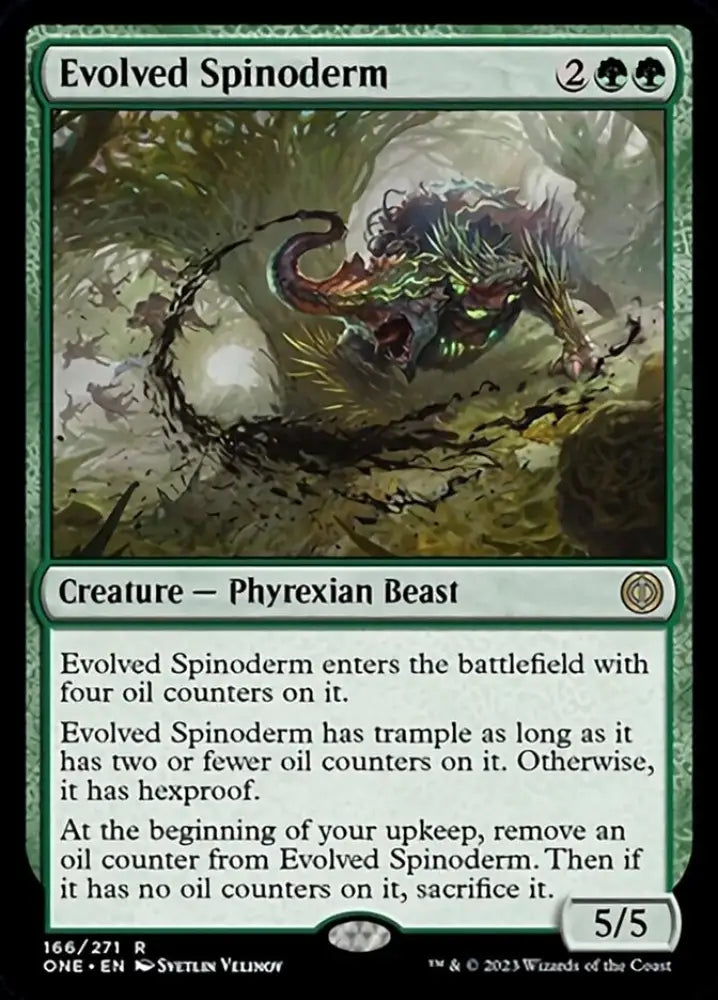 Evolved Spinoderm [Phyrexia: All Will Be One] - MTG Single