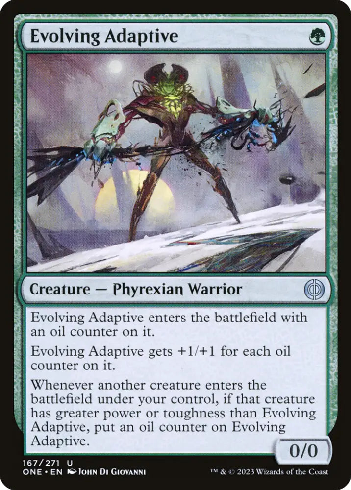 Evolving Adaptive [Phyrexia: All Will Be One] - MTG Single
