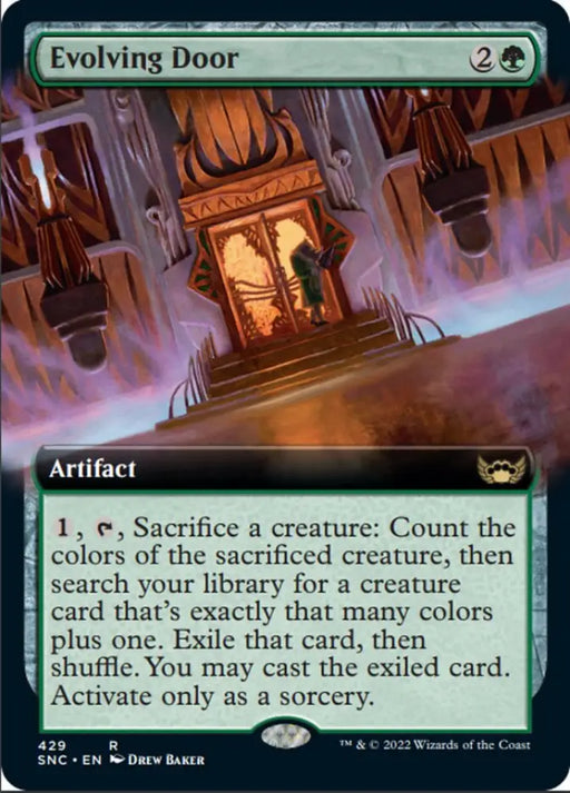 Evolving Door (Extended Art) [Streets of New Capenna] - MTG Single