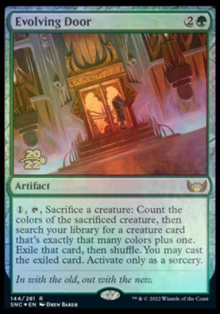 Evolving Door [Streets of New Capenna Prerelease Promos] - MTG Single
