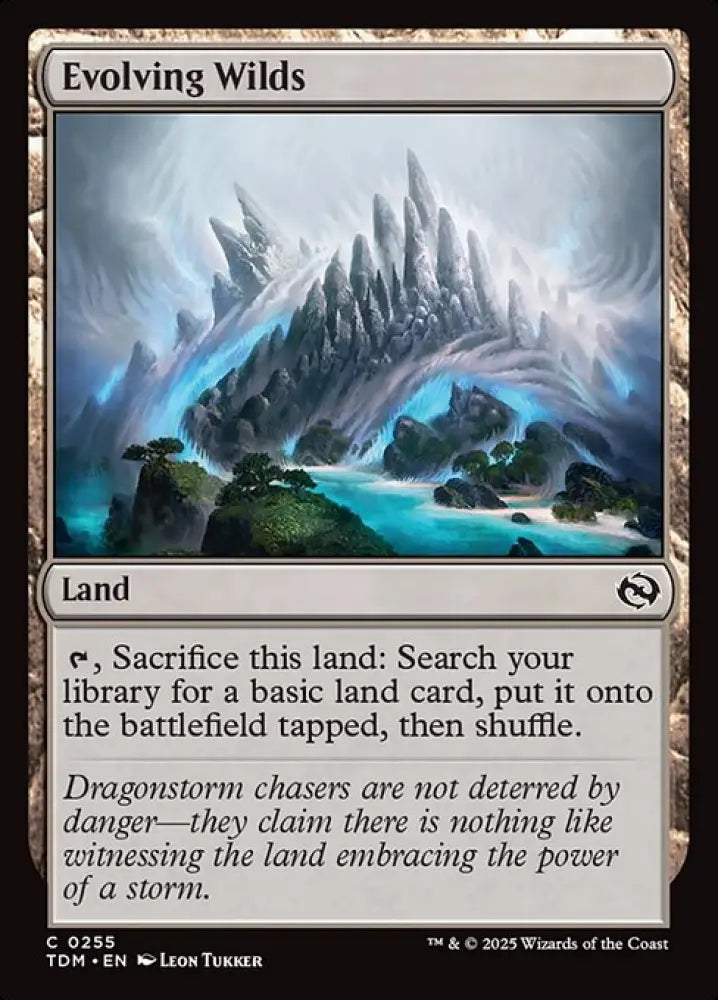 Evolving Wilds (255) [Tarkir: Dragonstorm]