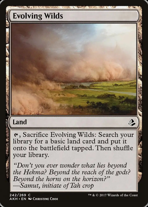 Evolving Wilds [Amonkhet] - MTG Single