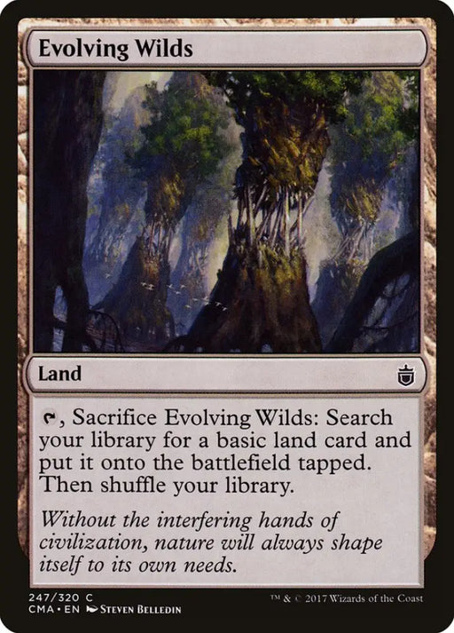 Evolving Wilds [Commander Anthology] - MTG Single