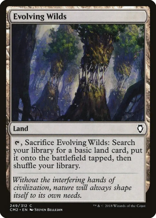 Evolving Wilds [Commander Anthology Volume II] - MTG Single