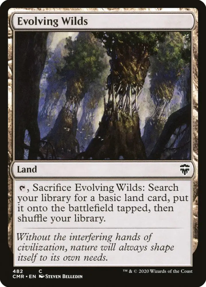 Evolving Wilds [Commander Legends] - MTG Single