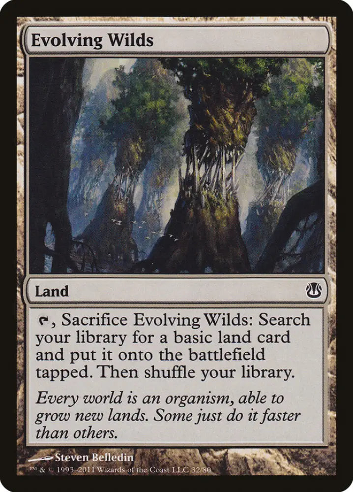 Evolving Wilds [Duel Decks: Ajani vs. Nicol Bolas] - MTG Single