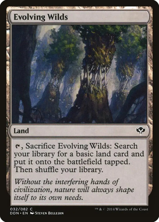 Evolving Wilds [Duel Decks: Speed vs. Cunning] - MTG Single
