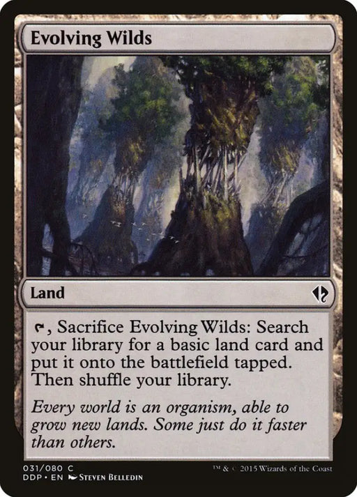 Evolving Wilds [Duel Decks: Zendikar vs. Eldrazi] - MTG Single