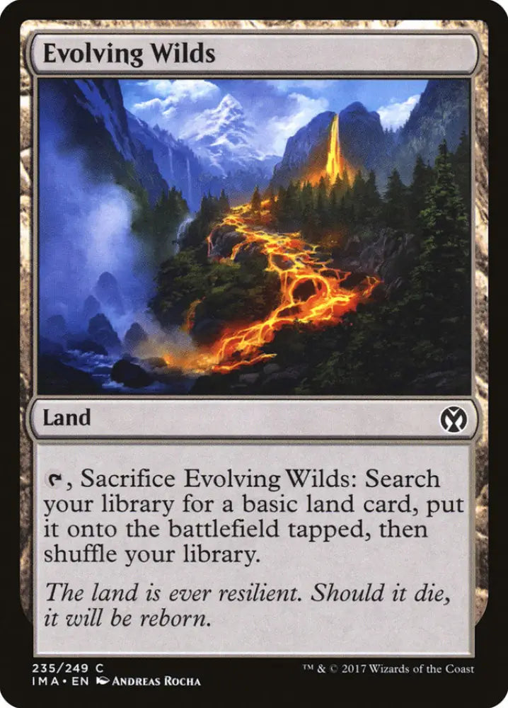 Evolving Wilds [Iconic Masters] - MTG Single