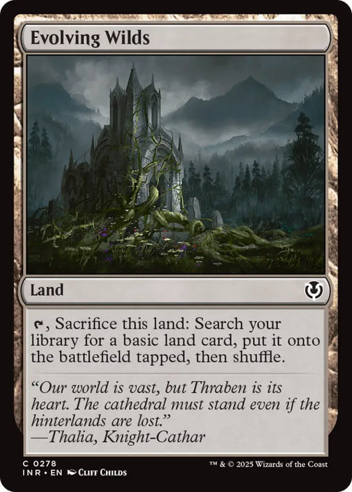 Evolving Wilds [Innistrad Remastered] - MTG Single