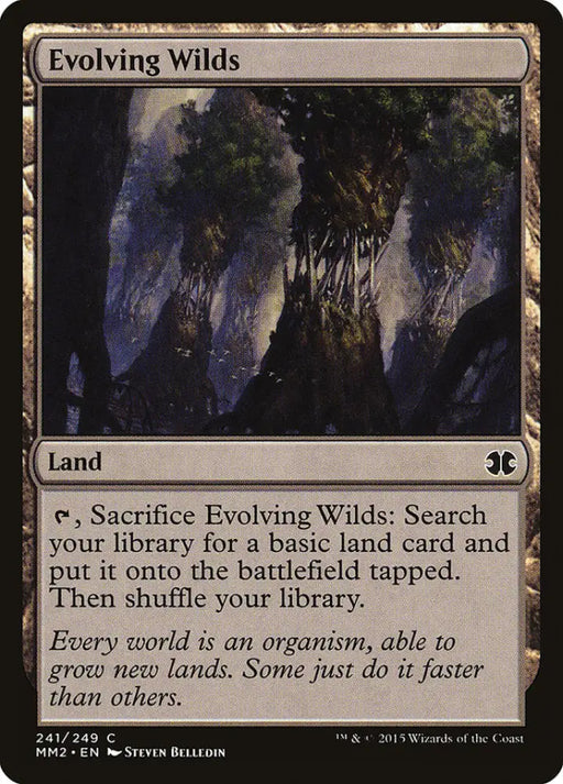 Evolving Wilds [Modern Masters 2015] - MTG Single