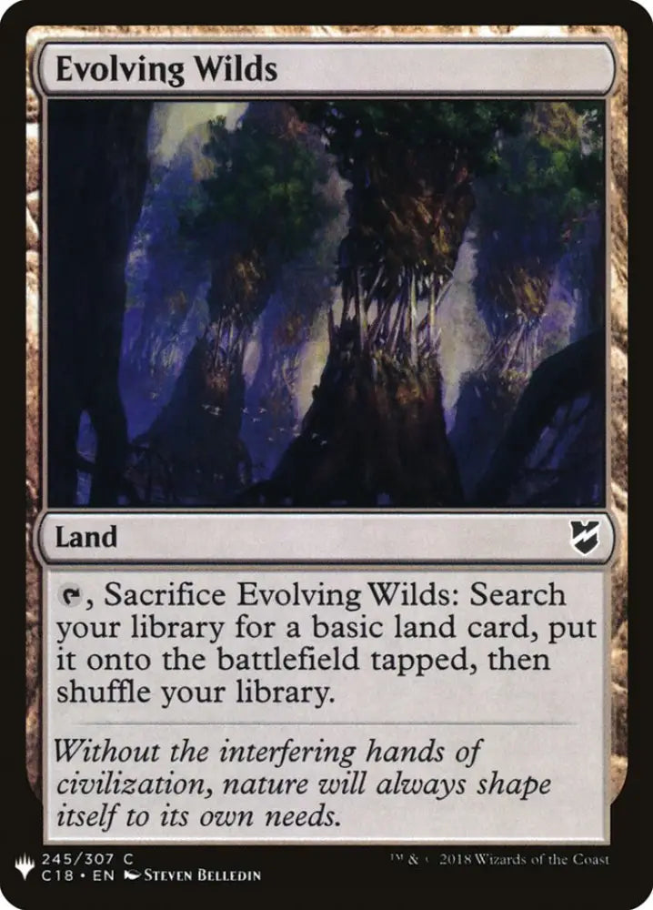 Evolving Wilds [Mystery Booster] - MTG Single