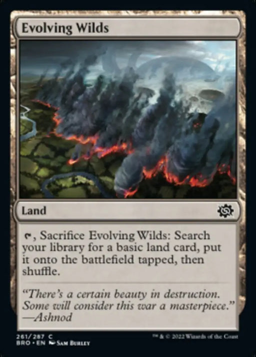 Evolving Wilds [The Brothers’ War] - MTG Single